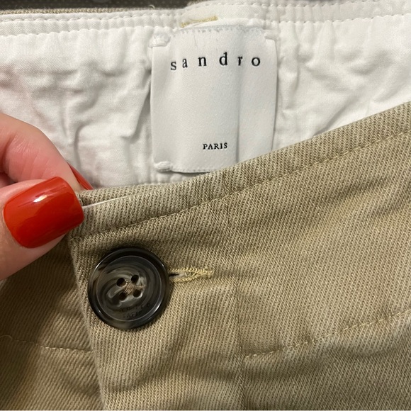 Sandro Khaki Pants - Picture 2 of 5